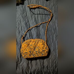 Floral Yellow Crossbody Bag Vera Bradley